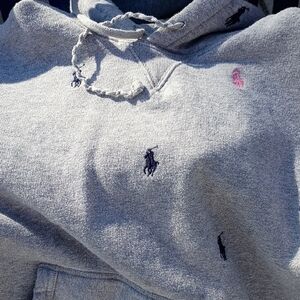 Pink Pony/Polo by Ralph Lauren Heather Gray Sweater